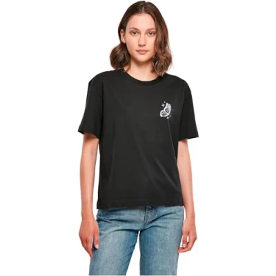 Image of Mister Tee Wildest Dreams Print Tshirt, Women&#039;s, Size: 4XL, Black