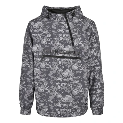 Image of Urban Classics Men&#039;s Commuter Pull Over Jacket Windbreaker, Dark Digital Camo, S