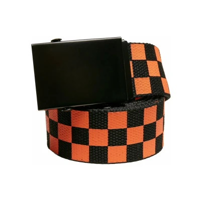 Image of Urban Classics Belt, Men&#039;s, Size: S/M, Black orange
