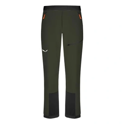 Image of Salewa Sella Light Pants Outdoor trousers, Men&#039;s, Size: Small, Dark olive