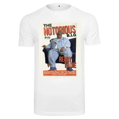 Image of Mister Tee Print Tshirt, Men&#039;s, Size: Small, White
