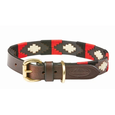 Image of Weatherbeeta Polo Leather Dog Collar