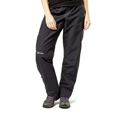 Image of Berghaus Women&#039;s Hillwalker Gore Tex Waterproof Breathable Trousers, Durable, Comfortable Rain Pants,