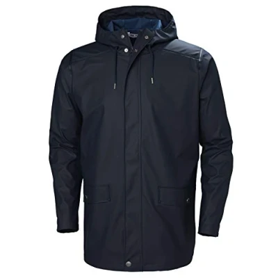 Image of Helly Hansen MOSS RAIN Waterproof jacket, Men&#039;s, Size: Small, Navy