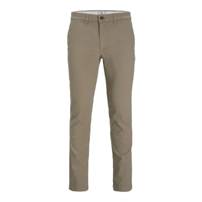 Image of Jack &amp; Jones Boy&#039;s Jpstmarco Jjdave AKM Noos Jnr Pants, Beige, 176