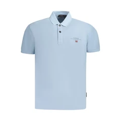 Image of Napapijri Elbas Polo shirt, Men&#039;s, Size: XL, Light blue
