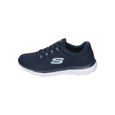 Image of Skechers Summits Trainers, Women&#039;s, Size: 3, Navy Textile