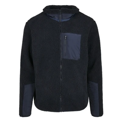 Image of Urban Classics Fleece jacket for kids, Size: 7 8y, Midnightnavy
