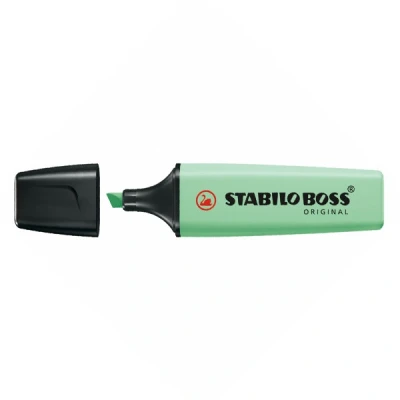 Image of Highlighter STABILO BOSS ORIGINAL Pastel Pack of 10 Hint Mint