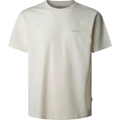 Image of Pepe Jeans Men&#039;s Jacko T Shirt, White(off White), XS