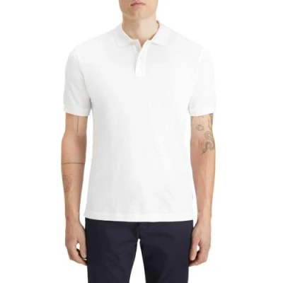 Image of Scotch &amp; Soda CORE LOGO Polo shirt, Men&#039;s, Size: Small, White