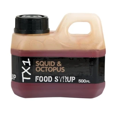 Image of Shimano Tx1 Food Syrup Attractant (500ml) Squid &amp; Octopus Boilie flavour