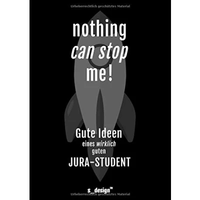 Image of Notizbuch für Jura Studenten/Jura Student: Originelle Geschenk Idee [120 Seiten liniertes DIN A4 blanko Papier]