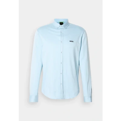 Image of BOSS Motion Shirt, Men&#039;s, Size: 4XL, Light/pastel blue