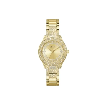 Image of Guess Shooting STAR Watch goldcoloured, Women&#039;s, Size: One Size, Gold coloured
