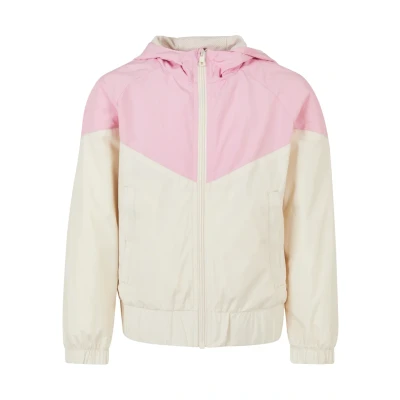 Image of Urban Classics Unisex Arrow Light jacket for kids, Size: 5 6y, Girlypink whitesand