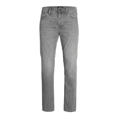 Image of Jack &amp; Jones MIKE Original SBD Straight leg jeans, Men&#039;s, Size: 31x32, Grey denim