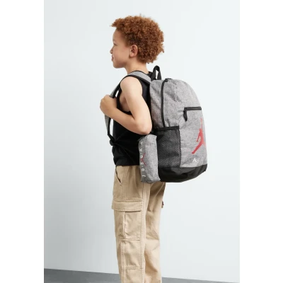 Image of Jordan AIR School Backpack WITH Pencil case Unisex SET for kids, Size: One Size, Carbon heather