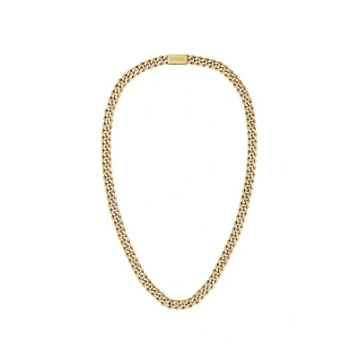 Image of BOSS Chain FOR HIM Necklace goldcoloured, Men&#039;s, Size: One Size, Gold coloured
