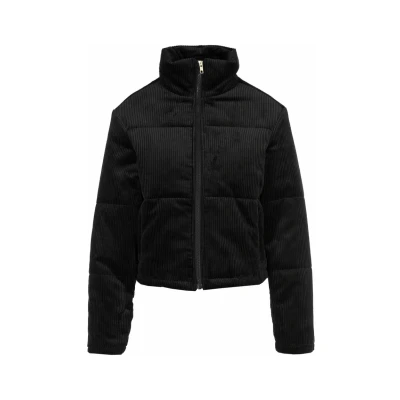 Image of Urban Classics Women&#039;s Ladies Corduroy Puffer Jacket, black, XS