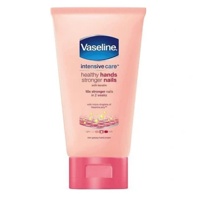 Image of Vaseline Healthy Hands and Stronger Nails Hand Cream (75 ml)