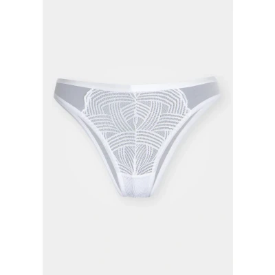 Image of Triumph Delightful Spotlight Brazilian Briefs, Women&#039;s, Size: 10, Silk white