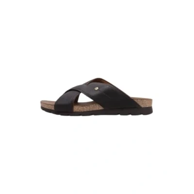 Image of Panama Jack Men&#039;s Salman Peeptoe Sandals, Marron C17, 40 EU