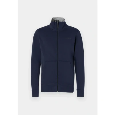 Image of TOM Tailor Stand UP Zipup sweatshirt, Men&#039;s, Size: Small, Sky captain blue