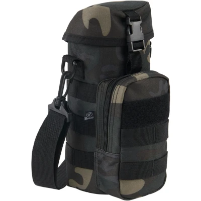 Image of Brandit BIG Bottle Holder Across body bag, Size: One Size, Dark camouflage
