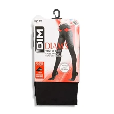 Image of DIM 67 DEN Collant Ultra Opaque Tights noir, Women&#039;s, Size: S/M, noir