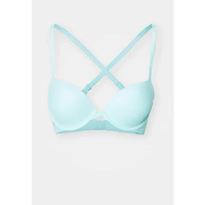 Image of Calvin Klein Underwear PUSH UP Plunge Perfectly FIT Pushup bra, Women&#039;s, Size: 32, Moonlight jade