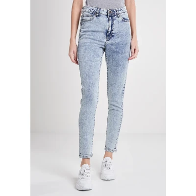 Image of Urban Classics Jeans Skinny Fit, Women&#039;s, Size: 29x32, Light skyblue acid washed