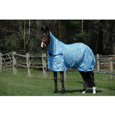 Image of Weatherbeeta ComFiTec Essential Mesh II Combo Neck Seahorse Print