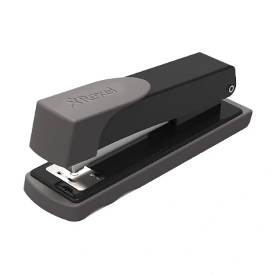 Image of Rexel Beta 28 02051BK Stapler Metal with Top Loading Mechanism and Staple Remover 25 Pages Black