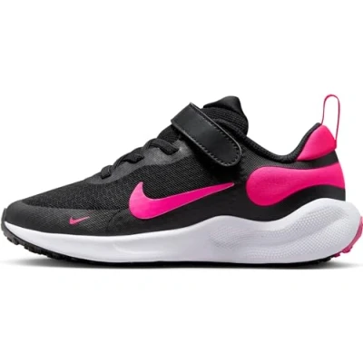 Image of Nike Performance Revolution 7 Unisex Neutral running shoes for kids, Size: 7.5K, Black/hyper pink/white Textile/synthetics