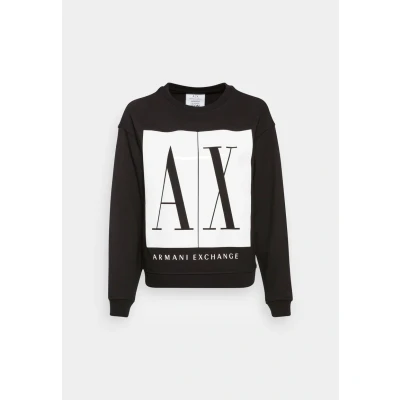 Image of Armani Exchange Sweatshirt, Men&#039;s, Size: Small, Black