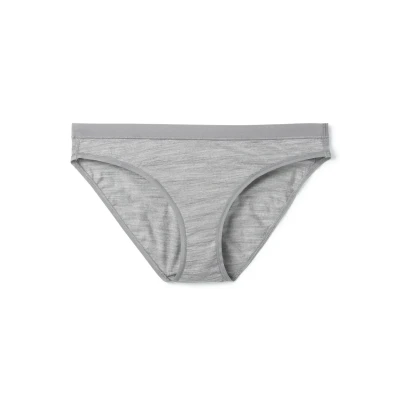 Image of Smartwool Merino Briefs, Women&#039;s, Size: Large, Light gray heather