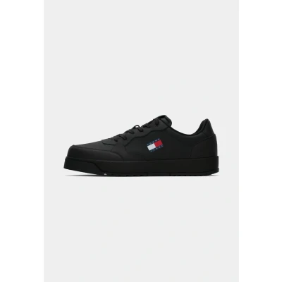 Image of Tommy Jeans Men&#039;s TJM Retro Ess Em0em01397 Cupsole Sneaker, Black, 6.5 UK
