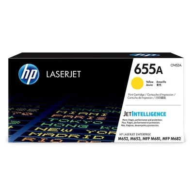 Image of HP Color LaserJet Enterprise MFP M681 655A (CF452A) yellow toner (original HP)