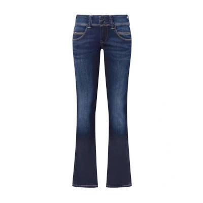 Image of Pepe Jeans Venus Straight leg jeans, Women&#039;s, Size: 29x32, Dark blue denim