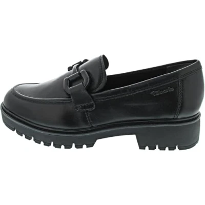 Image of Tamaris Women&#039;s 1 24733 45 Slippers, Black (Black Leather), 8 UK