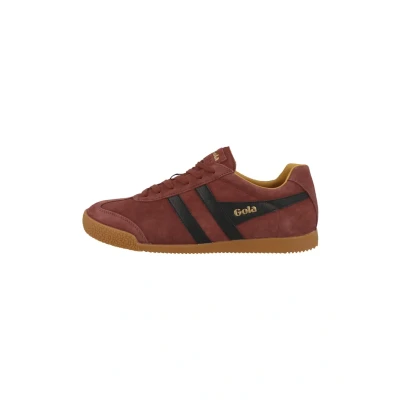 Image of Gola Trainers, Men&#039;s, Size: 10, Red ochre black sun cma rd Leather