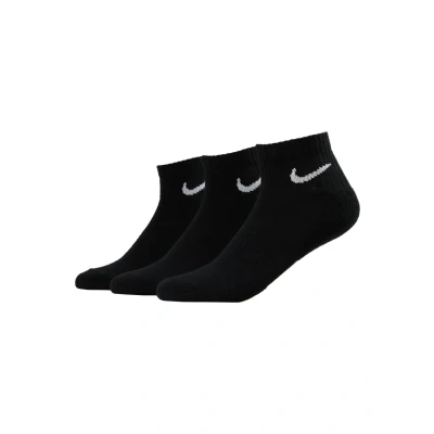 Image of Nike Performance Everyday CUSH 3 PACK Unisex Sports socks, Size: 11 14.5, Black/white