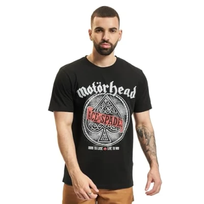 Image of Brandit Men&#039;s Motörhead Ace of Spades T Shirt, Black, S