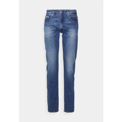 Image of Replay Grover Straight leg jeans, Men&#039;s, Size: 30x32, Medium blue