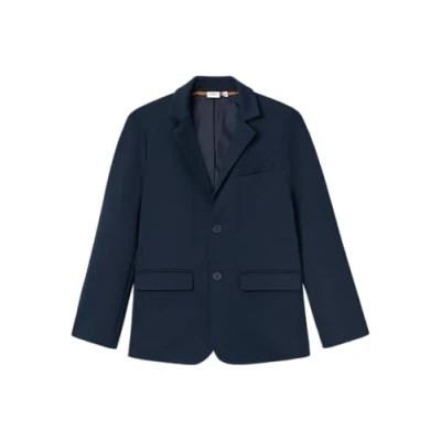 Image of Name it Regular FIT Stretch Blazer jacket for kids, Size: 8y, Dark sapphire