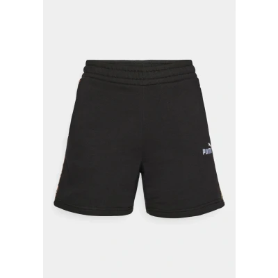 Image of PUMA Women&#039;s Ess Graphic Animal Shorts 5&quot; Tr Knitted