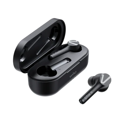 Image of Veho Stix II True Wireless Earphones Carbon Black Fishing accessory
