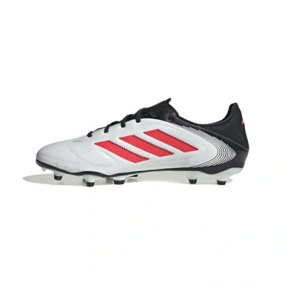 Image of adidas Performance COPA PURE III League FG/MG Moulded stud football boots, Men&#039;s, Size: 7, Footwear white/lucid red/core black Textile/synthetics