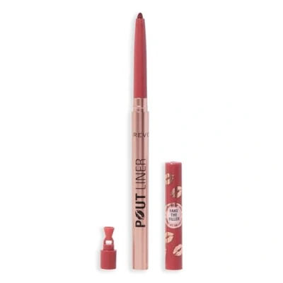 Image of Makeup Revolution Pout Bomb Plumping Lip Liner 0.2g (Various Shades) Burnt Cherry Red